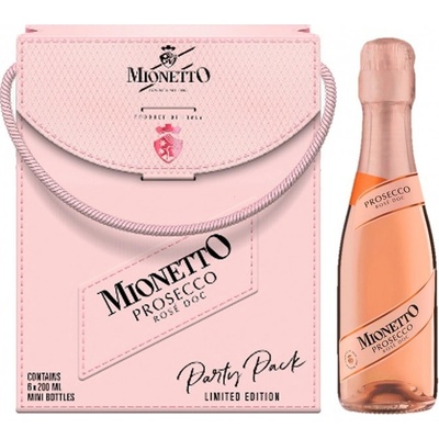 Mionetto Prosecco Rosé Extra Dry 6 x 0,2 l (kartón)