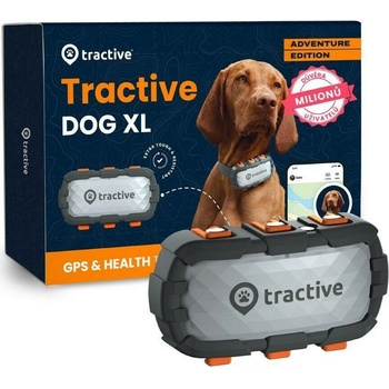 Tractive DOG XL – Adventure Edition (TRDOG4XLRUG) sivý