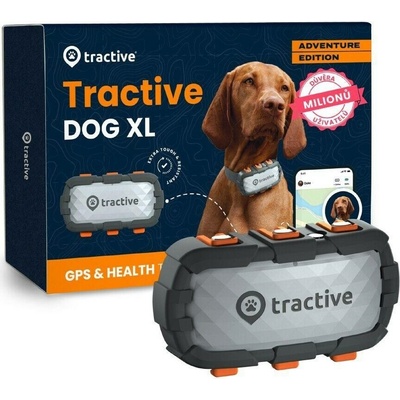 Tractive DOG XL – Adventure Edition (TRDOG4XLRUG) sivý