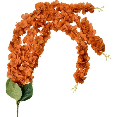 Umělá květina oranžová vysoká Iselora – 108 cm
