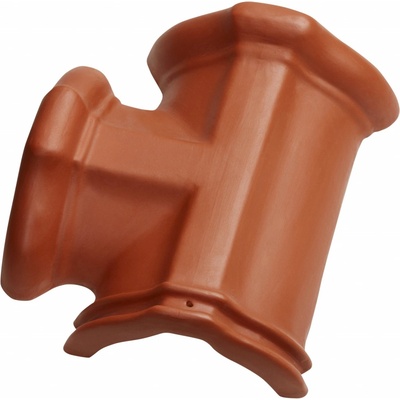 Tondach Hřebenáč rozdělovací T levý Stod 21 cm režná