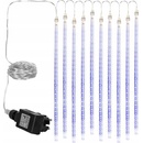Voltronic Vianočné osvetlenie padajúci sneh 480 LED modrá