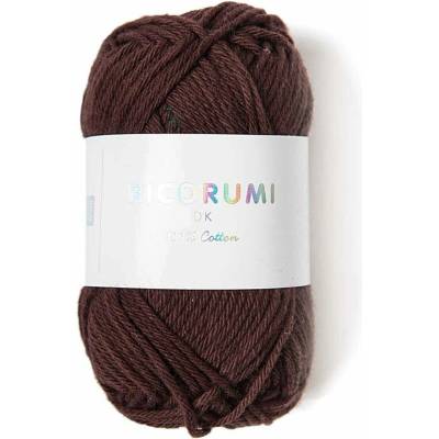 Rico Design Bavlnená háčkovacia priadza Ricorumi dk odtieň 057 čokoládová - 1 ks