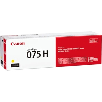 Canon Тонер касета Canon 075H Yellow (High Yield) - 6366C002AA, оригинална, жълта (Y) (CANON 075H Y)