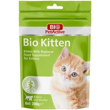 Bio PetActive Kitten Milk - сухо мляко на прах за котенца 200 гр, Турция - 50322