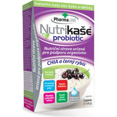 Nutrikaša probiotik chia čierne ríbezle 3 x 60 g