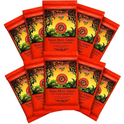 Maté Green Cestovní balíček Mate Green Guarana 10 x 50 g