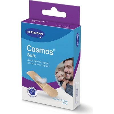 Náplast Cosmos Jemná 1,9 x 7,2 cm 20 ks