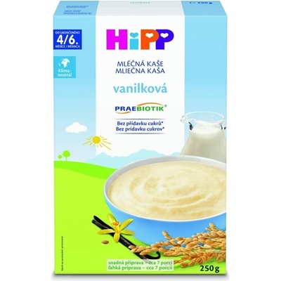 HiPP PRAEBIOTIK mliečna vanilková 2 x 250 g