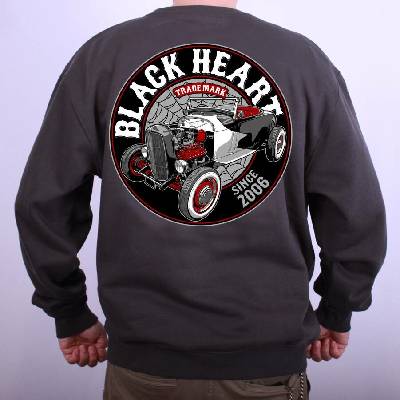 Mikina BLACK HEART SPEEDSTER Černá
