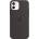 Apple Оригинален гръб Apple Silicone Magsafe Cover for iPhone 12/12 Pro - Черен, MHL73ZM/A