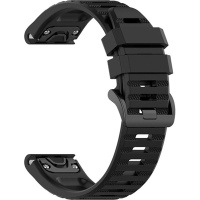 FIXED Silicone Strap řemínek pro Garmin QuickFit 26mm černý FIXSST-QF26MM-BK – Zbozi.Blesk.cz