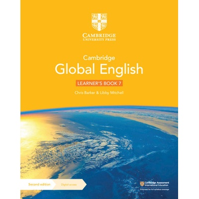 Cambridge Global English Learner's Book 7 with Digital Access 1 Year Barker Chris