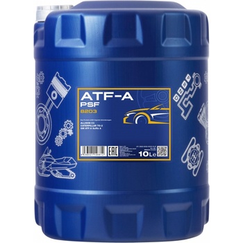 MANNOL Масло за автоматична скоростна кутия mannol atf-a 10л