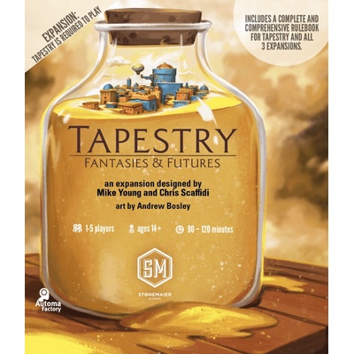 Stonemaier Games Tapestry: Fantasies & Futures Expansion
