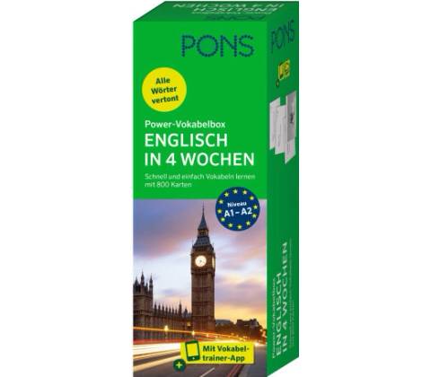 PONS Power-Vokabelbox Englisch