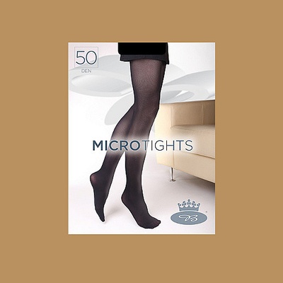 Boma Punčochové kalhoty Micro Tights 50 DEN beige