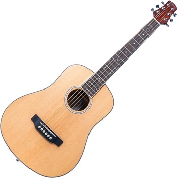 Carry-On Mini Acoustic Guitar Natural Акустична китара