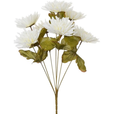 KYTICA CHRYZANTÉMA 45CM BIELA