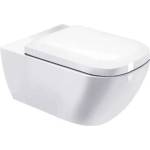 Duravit Happy D. 2 - Висяща тоалетна, DuraFix, бяла 2221090000 (2221090000)
