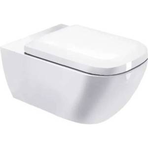 Duravit Happy D. 2 - Висяща тоалетна, DuraFix, бяла 2221090000 (2221090000)