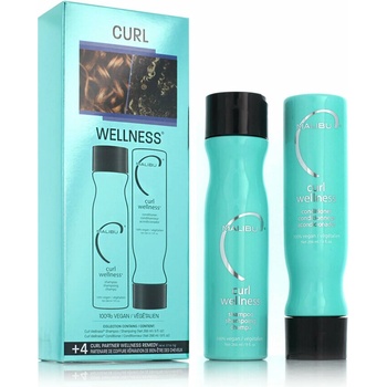 Malibu C Curl Wellness Collection šampón 266 ml + kondicionér 266 ml darčeková sada