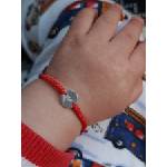  Червен конец с буква за бебе (21) - kathrynbracelets - 38,73 лв