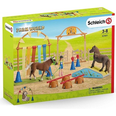 Schleich 42481 Trénink agility pro poníky – Hledejceny.cz