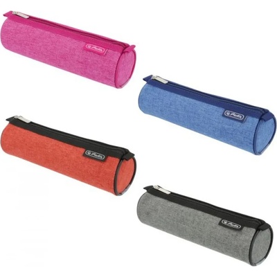 Herlitz Ученически несесер празен, цилиндър, BICOLOR MIX - Herlitz
