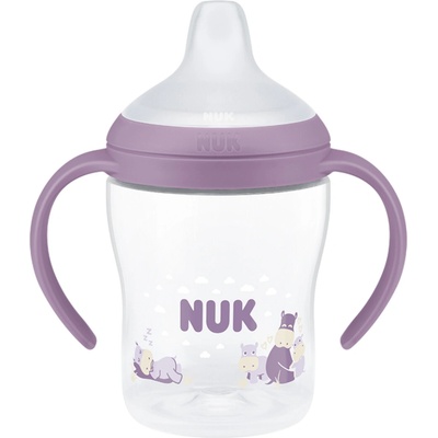 NUK Fľaštička na učenie Perfect Match 150 ml Hippo