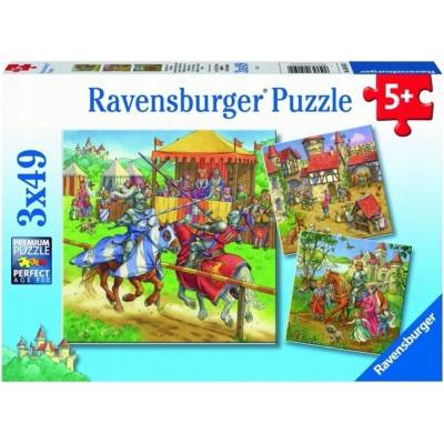RAVENSBURGER KNIGHTS 3X49 dílků