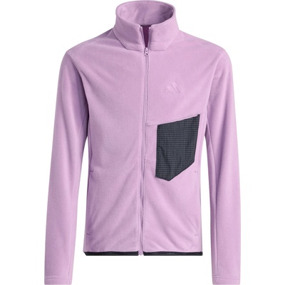 adidas Terrex Детско поларено яке adidas Terrex Kid's MT Full Zip Fleece Fleece jacket - Preloved Purple - размер 164 (EU) (703-6888-0215)