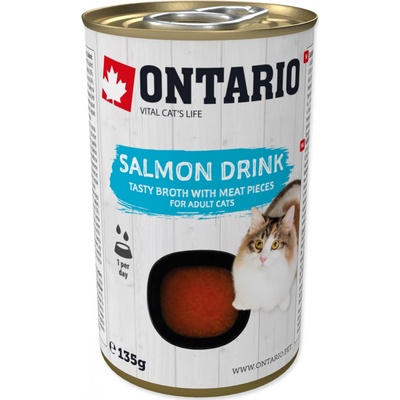 Ontario Cat Drink Salmon 10 x 135 g