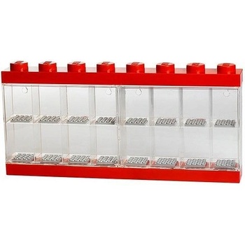 LEGO Zberateľská skrinka na 16 figúrok - červená