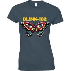 Blink-182 Butterfly Heather Navy S Дамски Риза (BLINKTS13LN01)