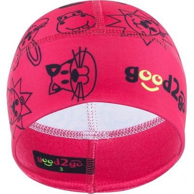 good2go čepice Dolomiti růžová