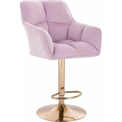 LuxuryForm Design Amalfi Velur na zlatom tanieri levanduľa
