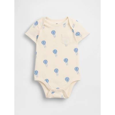 GAP Baby body Brannan Bear z organickej bavlny Béžová