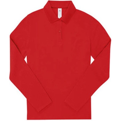 B&C Dámske polo tričko PW462 Red