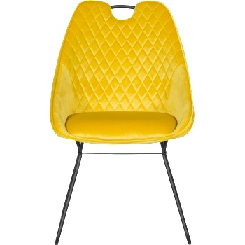 Carmen Трапезен стол gedling - жълт bf 2 (3532054)