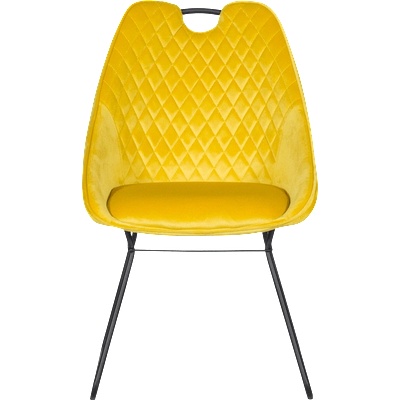 Carmen Трапезен стол gedling - жълт bf 2 (3532054)