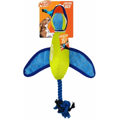 Nerf Dog nylonová plyšová kachna s křupavými křídly na házení 42 cm