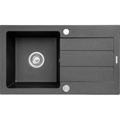 Sink MAIDSINKS Promo 76x44 1B 1D black