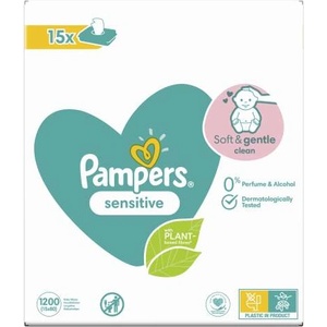 Pampers Влажни кърпички Pampers Sensitive 1200бр (81753741)