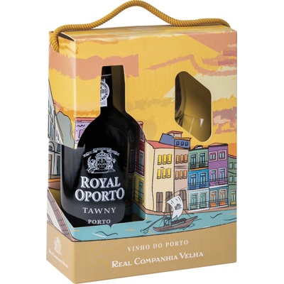 Royal Oporto Tawny 19% 0,75 l (dárkové balení 2 sklenice)