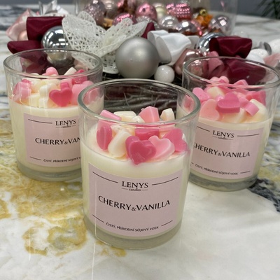 LENYS CANDLES Cherry & Vanilka 200 ml