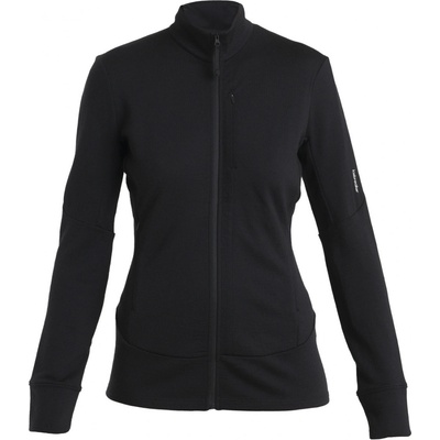 Icebreaker Wmns Merino 260 Quantum IV LS Zip Black