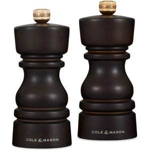 Cole & mason Комплект мелнички за сол и пипер LONDON - 13 см. - цвят тъмен шоколад (Cole-&;-Mason-H-233017)