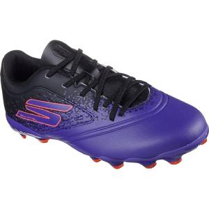 Skechers Юношески футболни бутонки Skechers Razor Juniors Firm Ground Football Boots - Purple/Black