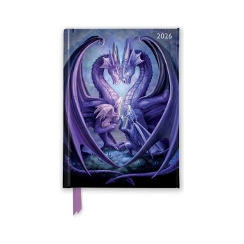 Flame Tree Publishing Anne Stokes: Raising Dragons 2026 Luxury Pocket Diary Planner - Week to View